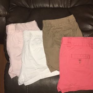 J Crew Classic Twill Chino Shorts